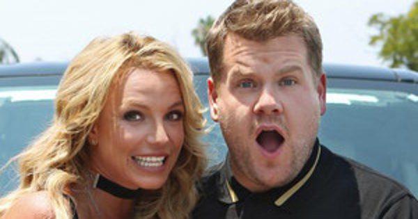 Britney Spears' Carpool Karaoke With James Corden Is Filled With Dick Jokes, High Notes & Schoolgirl Uniforms