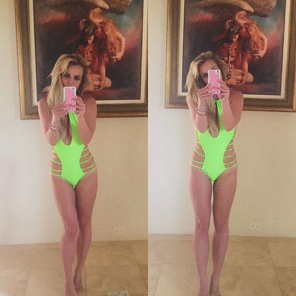 Britney Spears Shows off 'Favorite' New Swimsuit as She Showcases Slender Physique in Instagram Snaps
