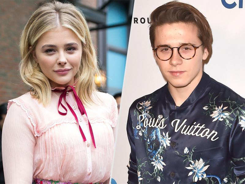 Brooklyn Beckham and Chlo'  Grace Moretz Celebrate Making It Official with Adorably Cheesy Insta Photo