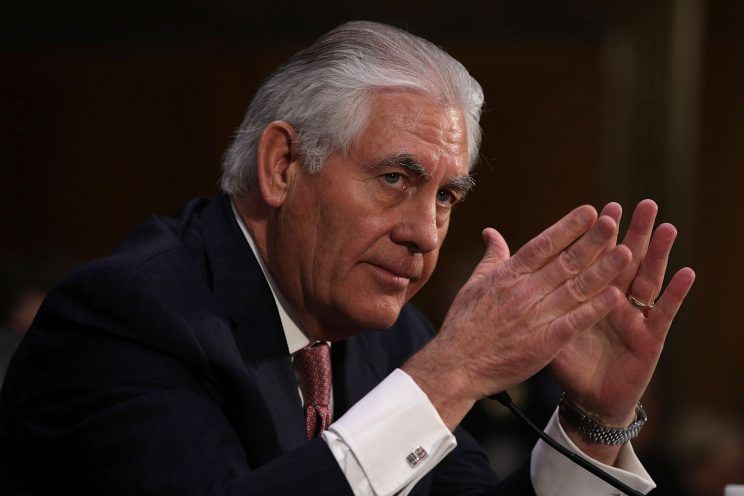 Rex Tillerson hearing serves as forum for Trump concerns