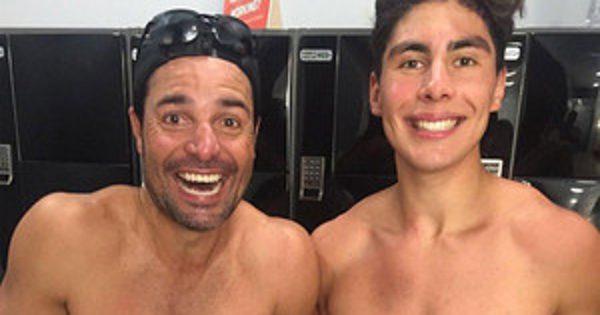 Chayanne and His Son Have Insanely Toned Abs--and They're Out of Control