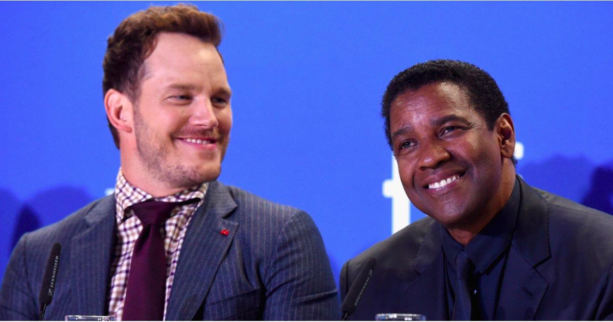 Chris Pratt and Denzel Washington's Budding Bromance Is a Sight to Behold