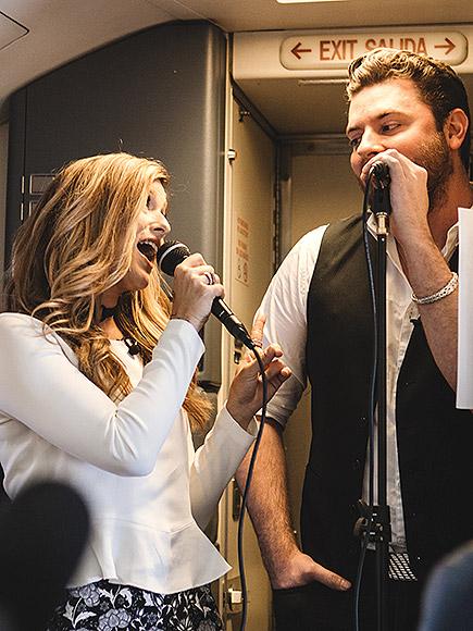 Chris Young and Cassadee Pope Join a New Mile High Club (No,