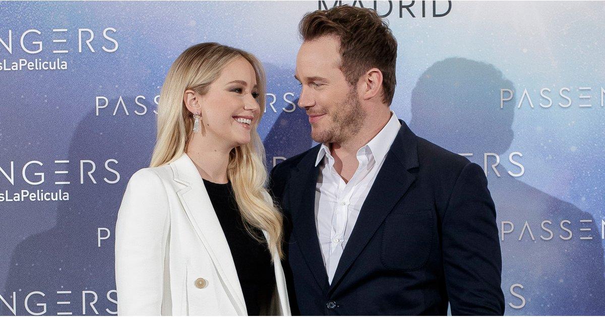 Chris Pratt and Jennifer Lawrence Can't Stop Cracking Each Other Up on the Passengers Press Tour