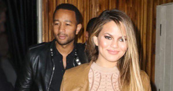 Chrissy Teigen Just Shared a Photo of Baby Girl Luna Taking a Bath and It's Absolutely Adorable