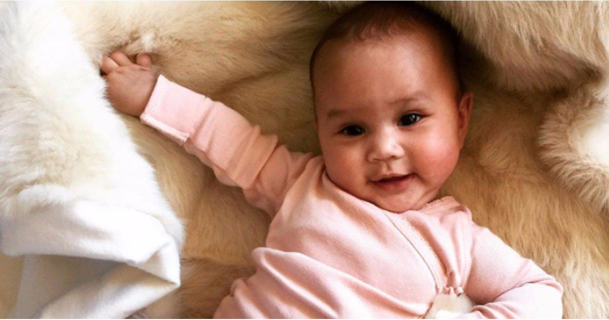 Chrissy Teigen's Daughter Can't Stop Giggling, and You Won't Be Able to, Either