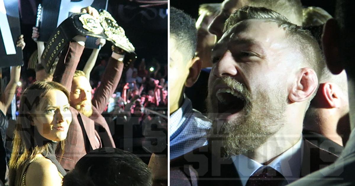 Conor Mcgregor -- Parties Hard After 13 Seconds of Work