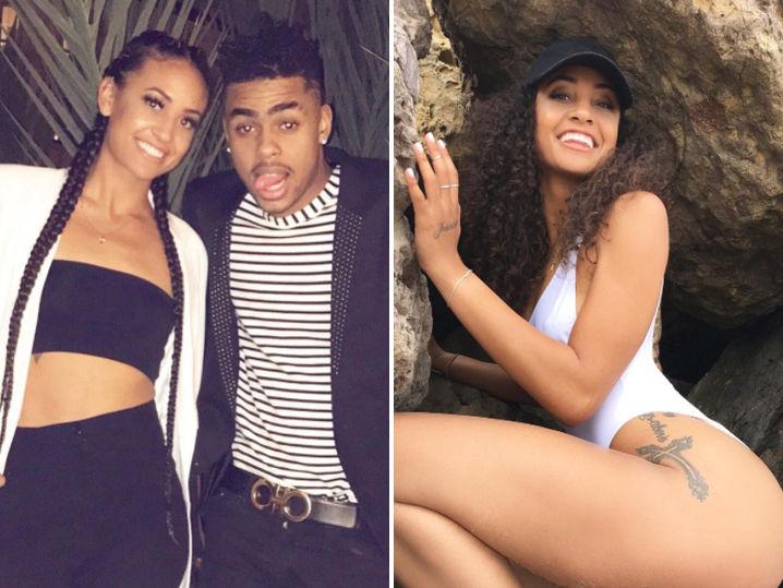 Dâ€™Angelo Russell's New Lady Friend ... Is Insanely Hot (Photo Gallery)
