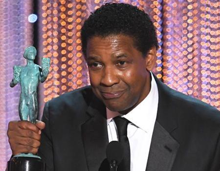 Denzel Washington Calls First-Ever SAG Award Win ''Surprising''