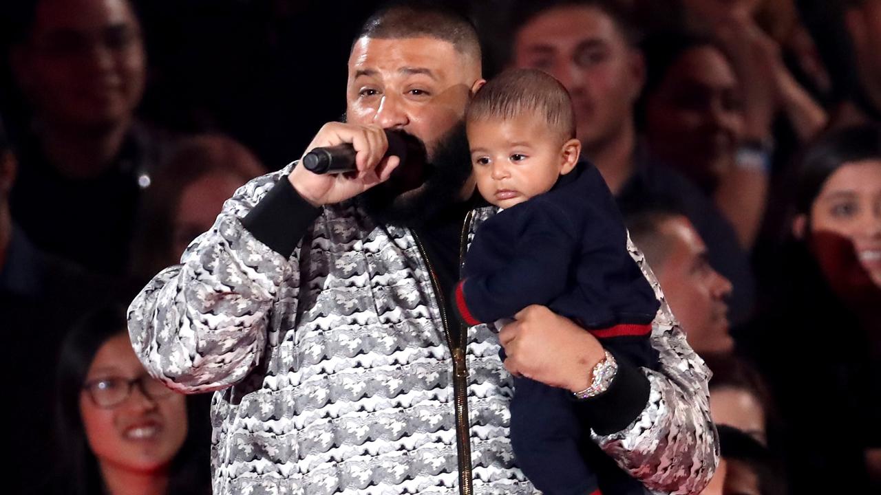 DJ Khaled Brings Out Adorable Son Asahd to Introduce Ed Sheeran at iHeartRadio Awards