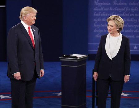 Donald Trump and Hillary Clinton Address Infamous Conversation With Billy Bush During Presidential Debate