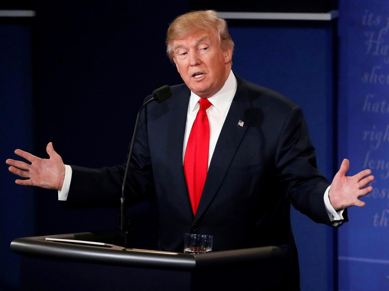 Donald Trump Claims Clinton Is Responsible for Allegations He Attacked Women