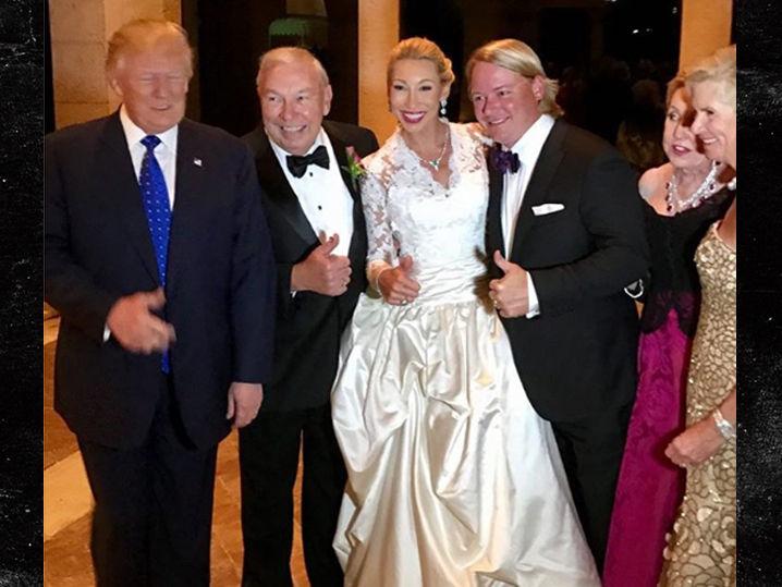 Donald Trump Did Not Crash Wedding After North Korea Statement (Photos)