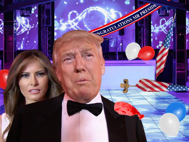 Donald Trump -- Nightclubs in Deep Freeze on Inauguration Day