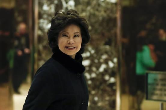 Donald Trump Picks Elaine Chao as Transportation Secretary