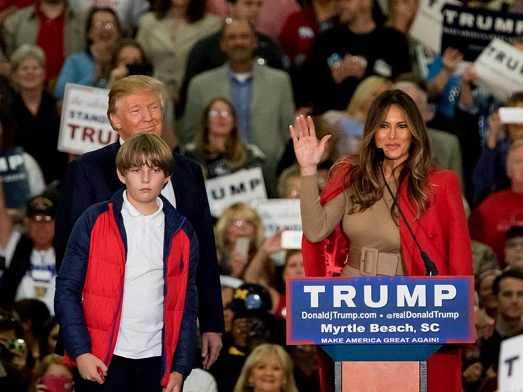 Donald Trump's Youngest Son Barron, 9, Asked: 'When Are You 