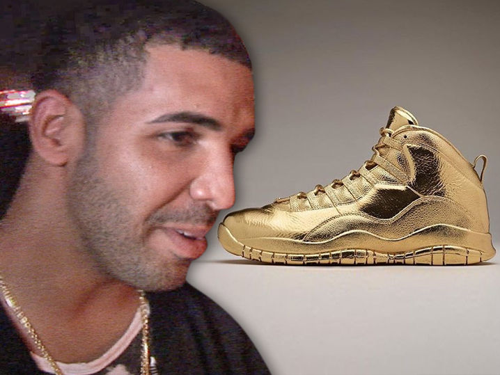 Drake -- Yeezy Shmeezy ... My Gold Kicks Aren't That Pricey