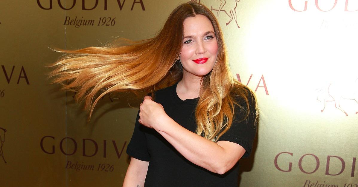 Drew Barrymore Gives a Red Carpet Hair Flip That Screams Carefree, Badass Single Babe