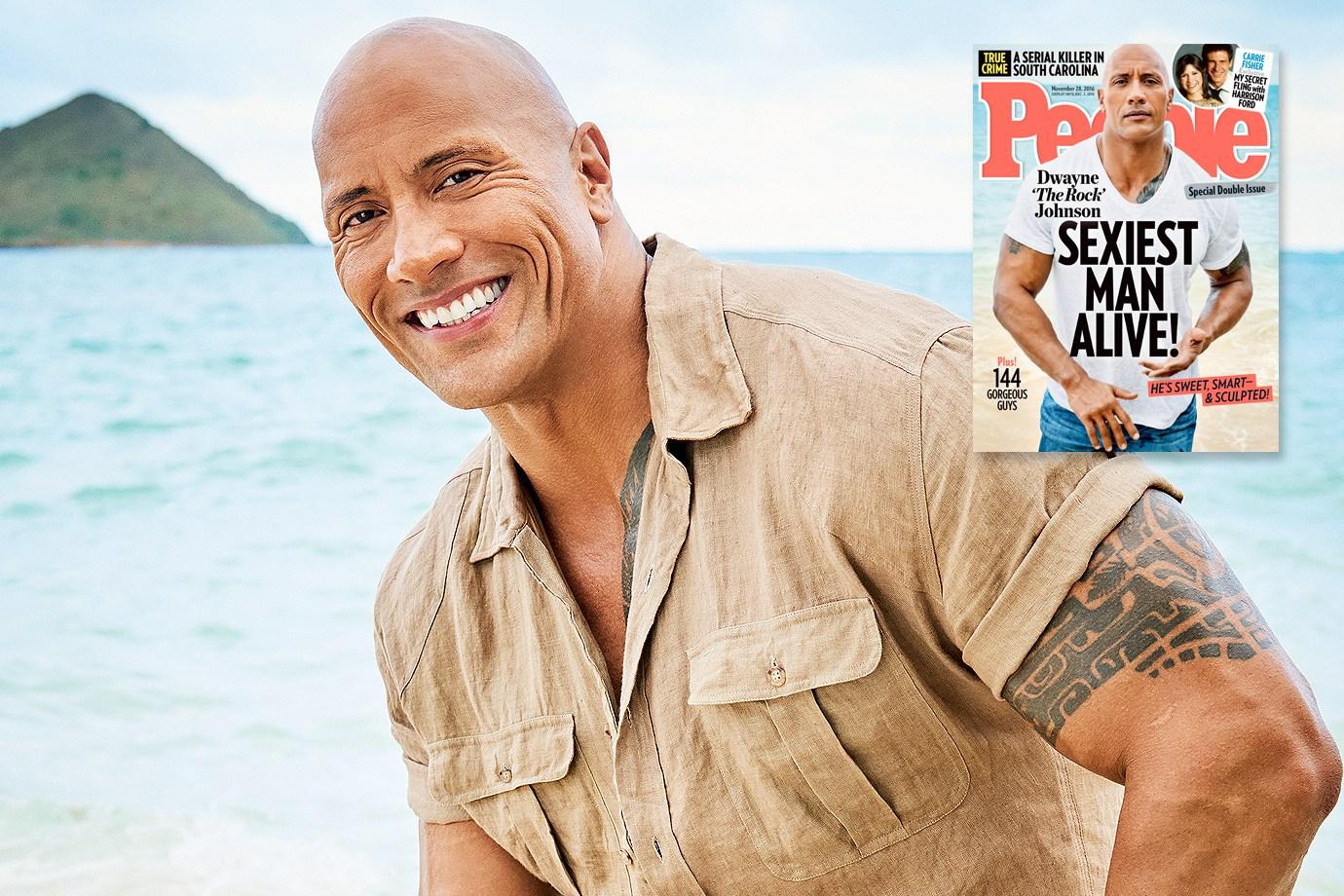 Dwayne â€˜The Rockâ€™ Johnson Is This Yearâ€™s Sexiest Man Alive!
