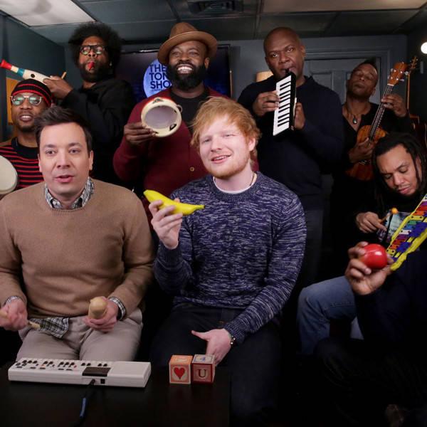 Ed Sheeran, Jimmy Fallon and The Roots Sing 