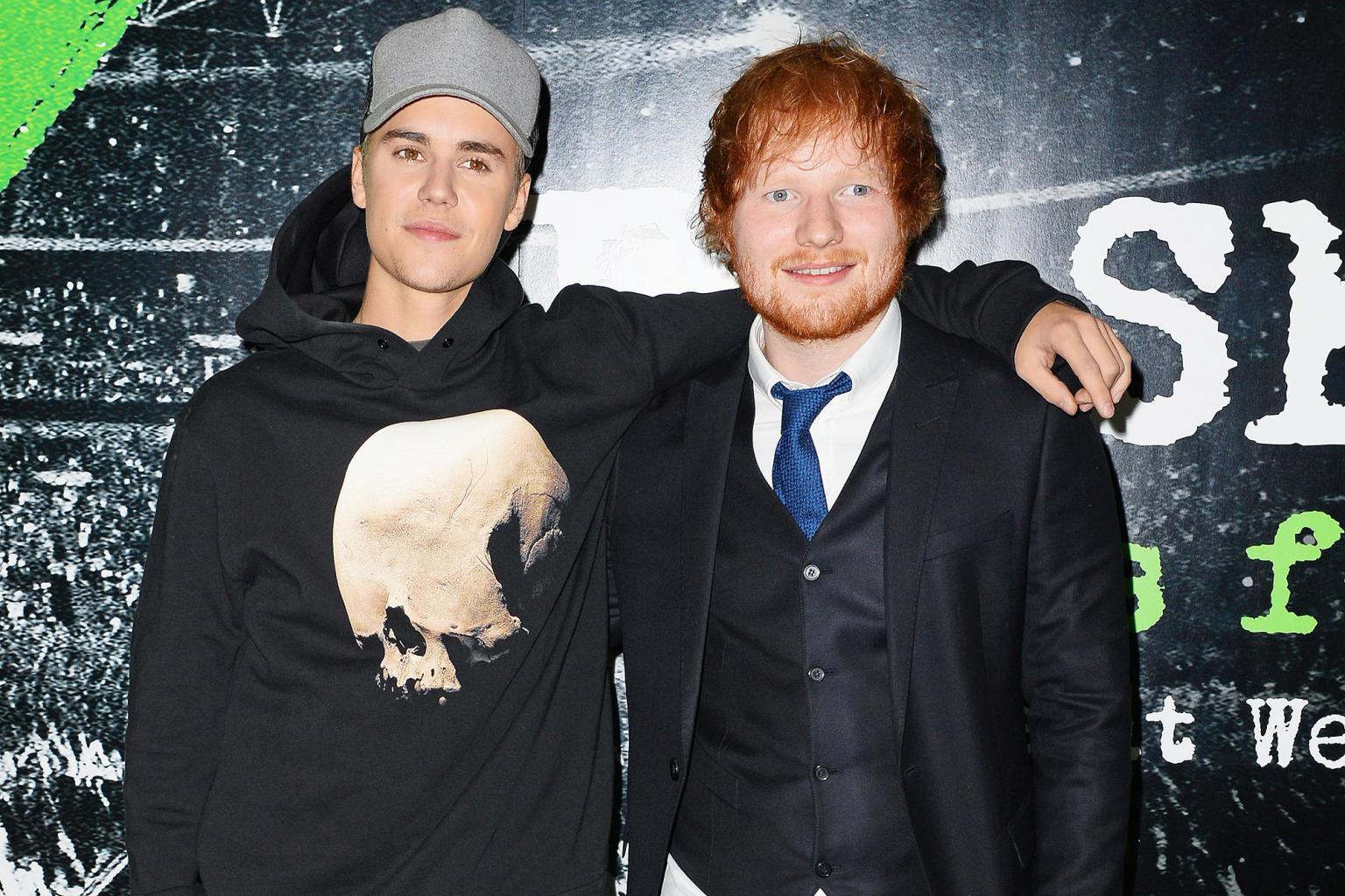 Ed Sheeran Reveals He Once Got Drunk and Smashed Justin Bieber in the Face with a Golf Club