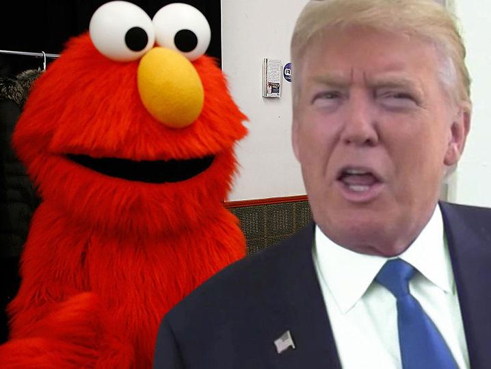 Elmo Reacts to Getting 'Fired' By Donald Trump (Video)