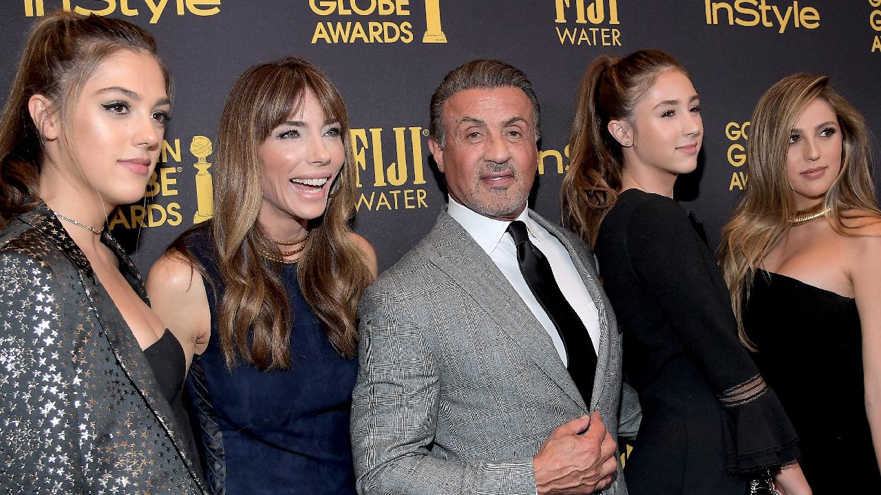 Exclusive: Sylvester Stallone Reacts to Daughters Being Named Miss Golden Globe 2017: 'I'm Just Along for the Ride'