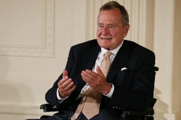 Former President George H.W. Bush and Wife Barbara Hospitalized in Houston