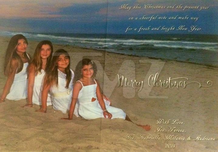 Giudice Xmas Card - Mommy's In the Big House ... But We're H