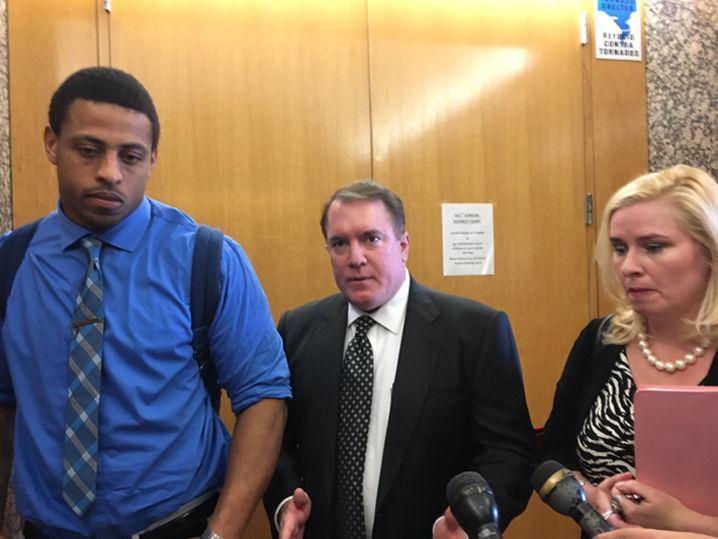 Greg Hardy -- Rolls Up His Sleeves for Cocaine Hearing (Photo)