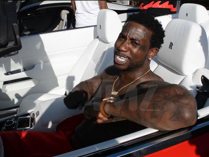 Gucci Mane -- Back On the Road ... With a Brand New Rolls! (Video + Photo)