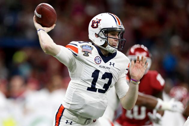 Sean White Injury: Auburn QB Injures Arm in Sugar Bowl vs. Oklahoma