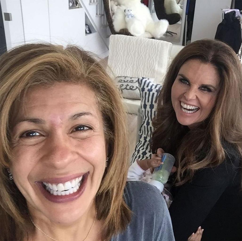 Hoda Kotb Says Her Daughter Haley Joy Was        Mesmerized      '  by Maria Shriver