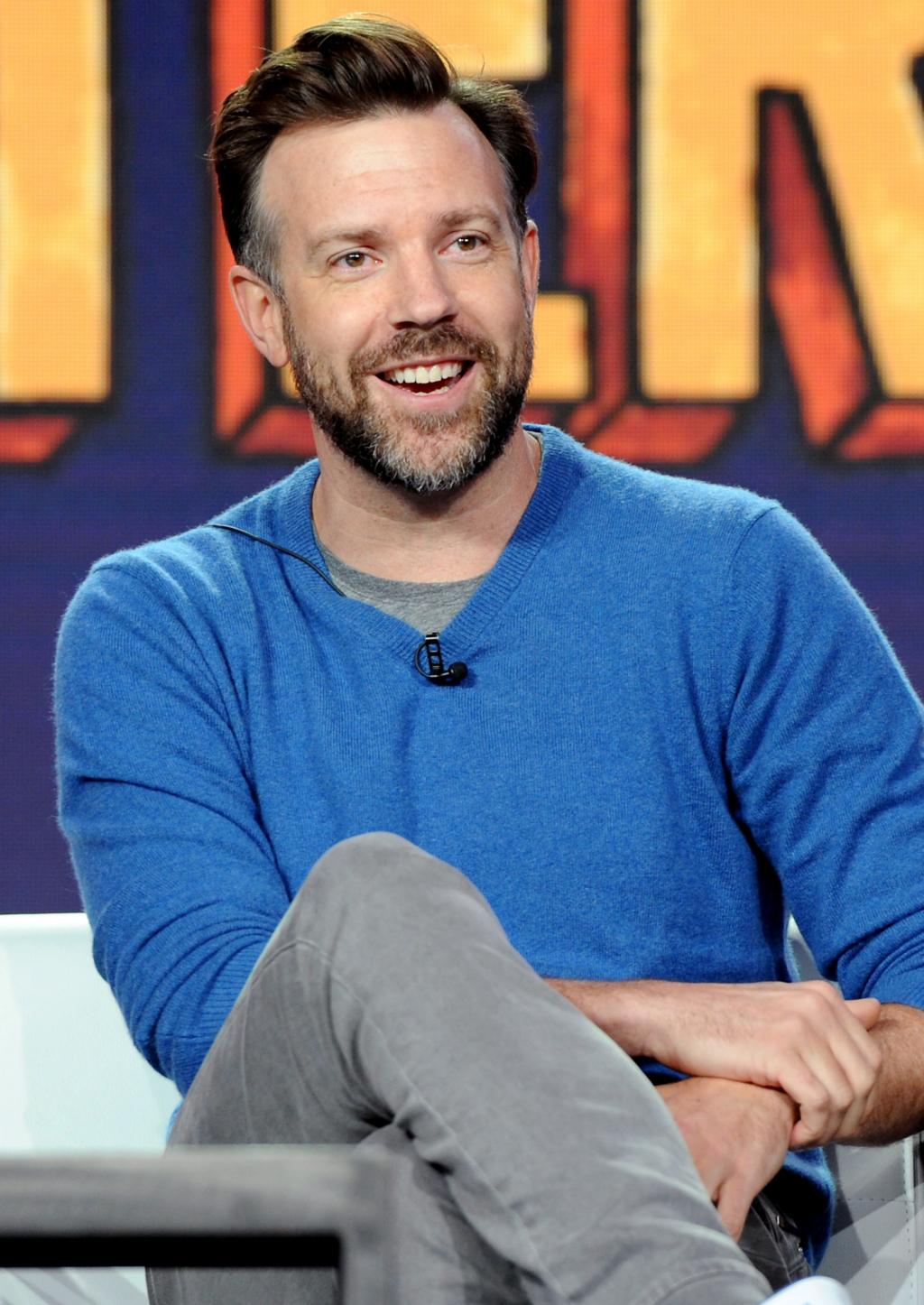 Jason Sudeikis on Raising a Daughter:        She Couldn       't Have a Better Role Model      '  in Fianc   'e Olivia Wilde