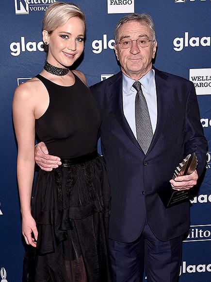 Jennifer Lawrence on Robert De Niro: 'I'm Like a Daughter to Him'