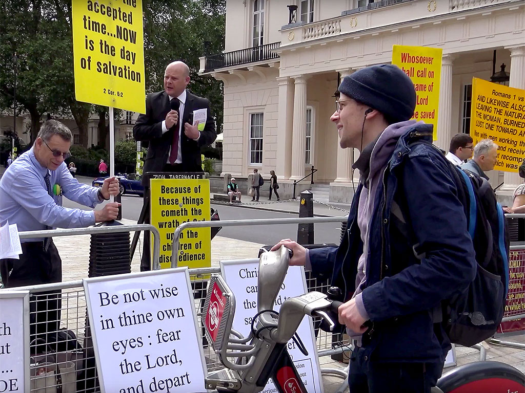 Jesse Eisenberg Responds to Anti-Gay Protesters During Pride Parade in London: 'That's So F---ed Up'