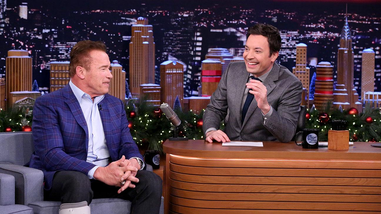 Jimmy Fallon and Arnold Schwarzenegger Brainstorm New 'Apprentice' Catchphrases