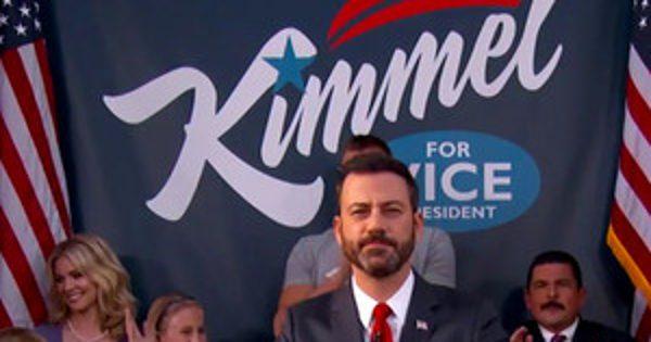 Jimmy Kimmel Is Running for Vice President of the United States
