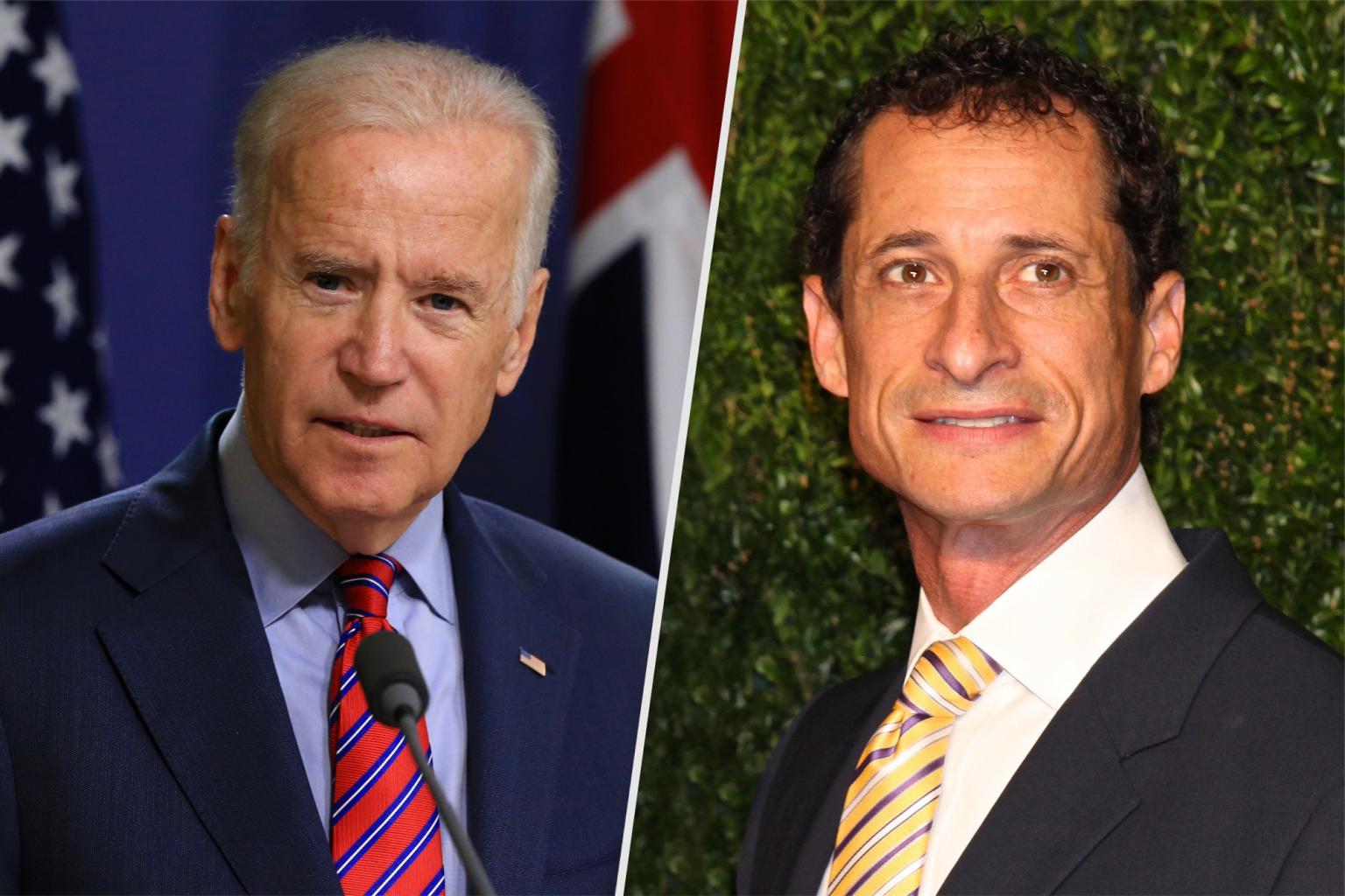 Joe Biden Weighs on Anthony Weiner: â€˜Iâ€™m Not a Big Fanâ€™