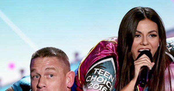 John Cena and Victoria Justice's Best Hosting Moments From the 2016 Teen Choice Awards