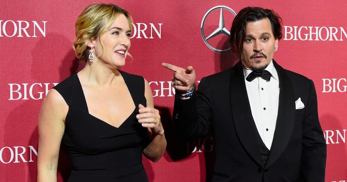 Johnny Depp and Kate Winslet Have an Incredibly Charming Red
