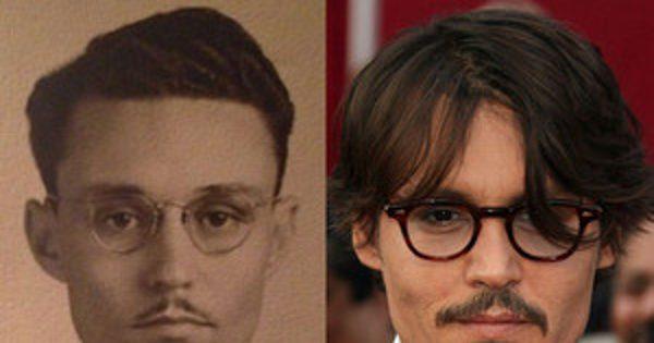 Johnny Depp Mysteriously Looks Exactly Like This Great Grand