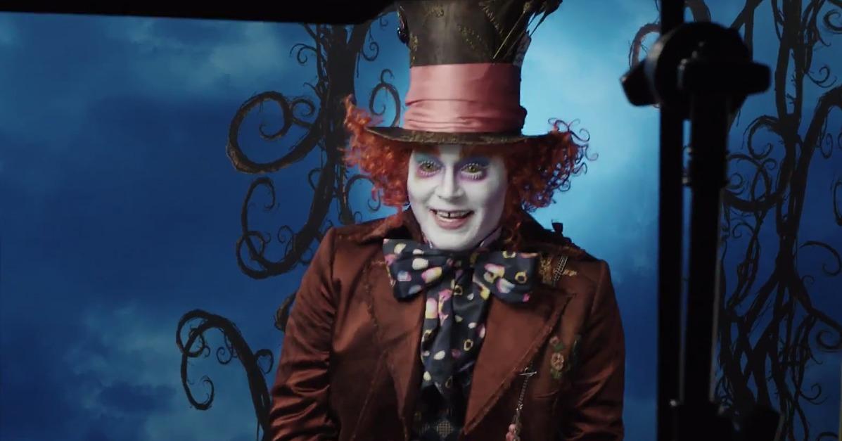 Johnny Depp Suprises Guests at Disneyland While Dressed Up as the Mad Hatter