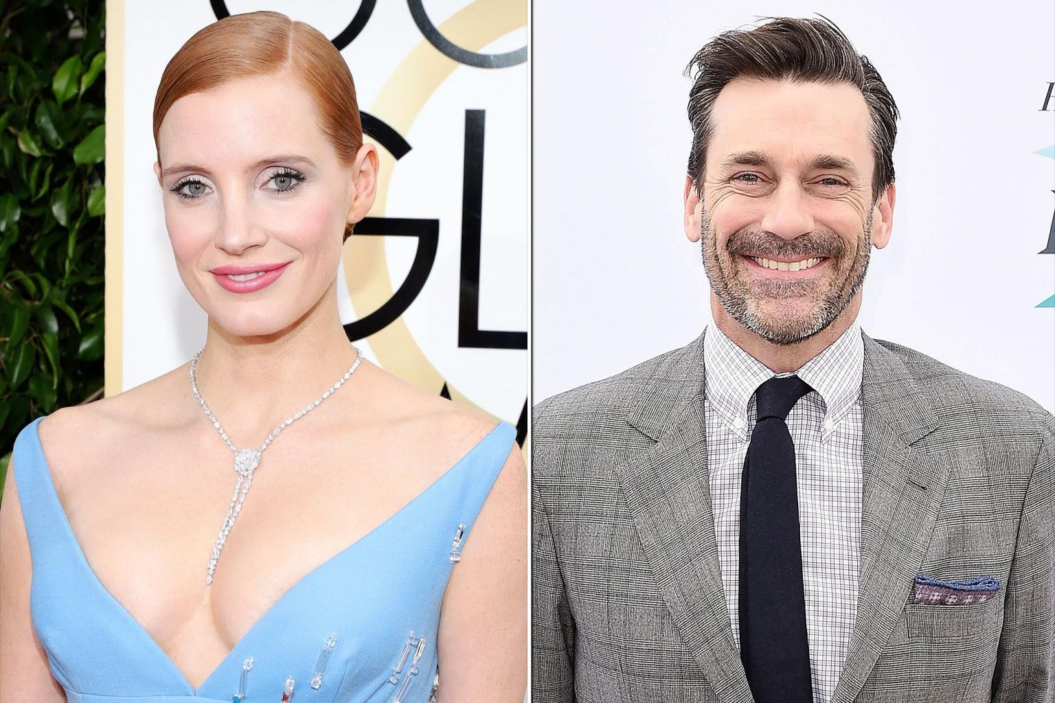 Jon Hamm and Jessica Chastain to Present at 2017 Film Independent Spirit Awards