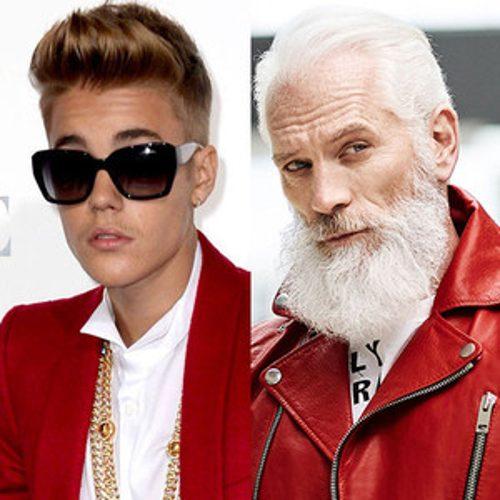 Justin Bieber and Fashion Santa Take a Swoon-Worthy Selfie