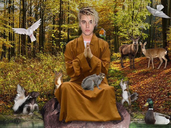 Justin Bieber -- I'm Not Losing It!!! ... I'm Reconnecting with God and Nature