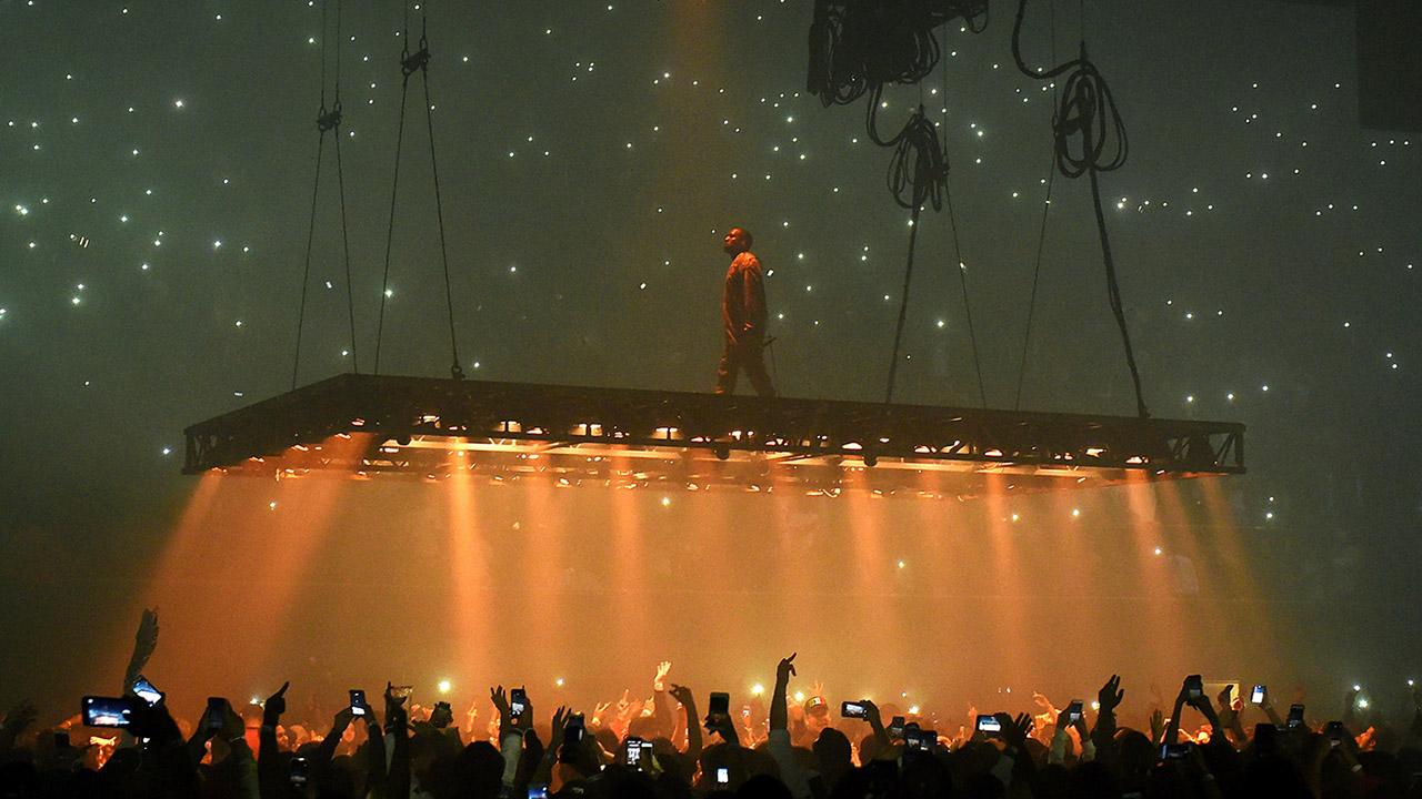 Kanye West Ends Concert Early After Losing His Voice, Apologizes to Star-Studded Crowd