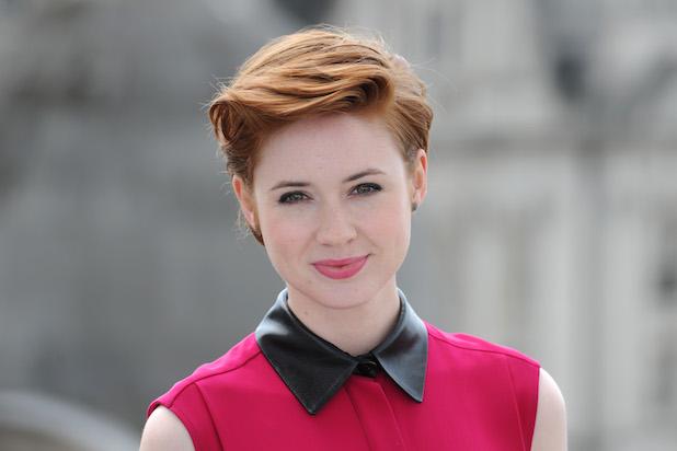 Karen Gillan on        Guardians of the Galaxy      '  Sequel:       'I Shaved Half My Head This Time        