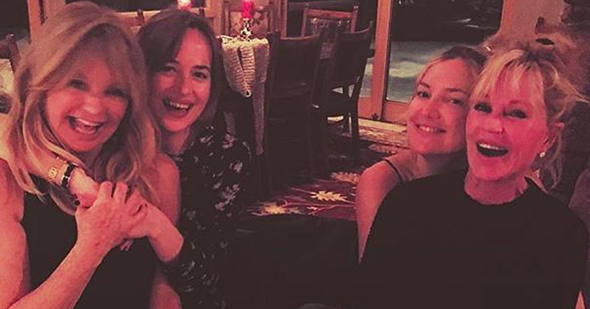 Kate Hudson and Dakota Johnson Have the Cutest Double Mother