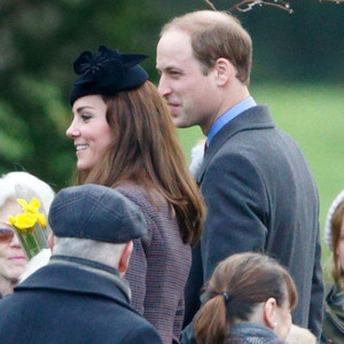 Kate Middleton Looks Sharp as She & Prince William Head to C